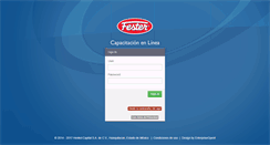 Desktop Screenshot of capacitacionenlinea-fester.com.mx